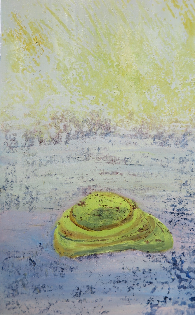 12,石头系列 48x72 独幅版画 2008
