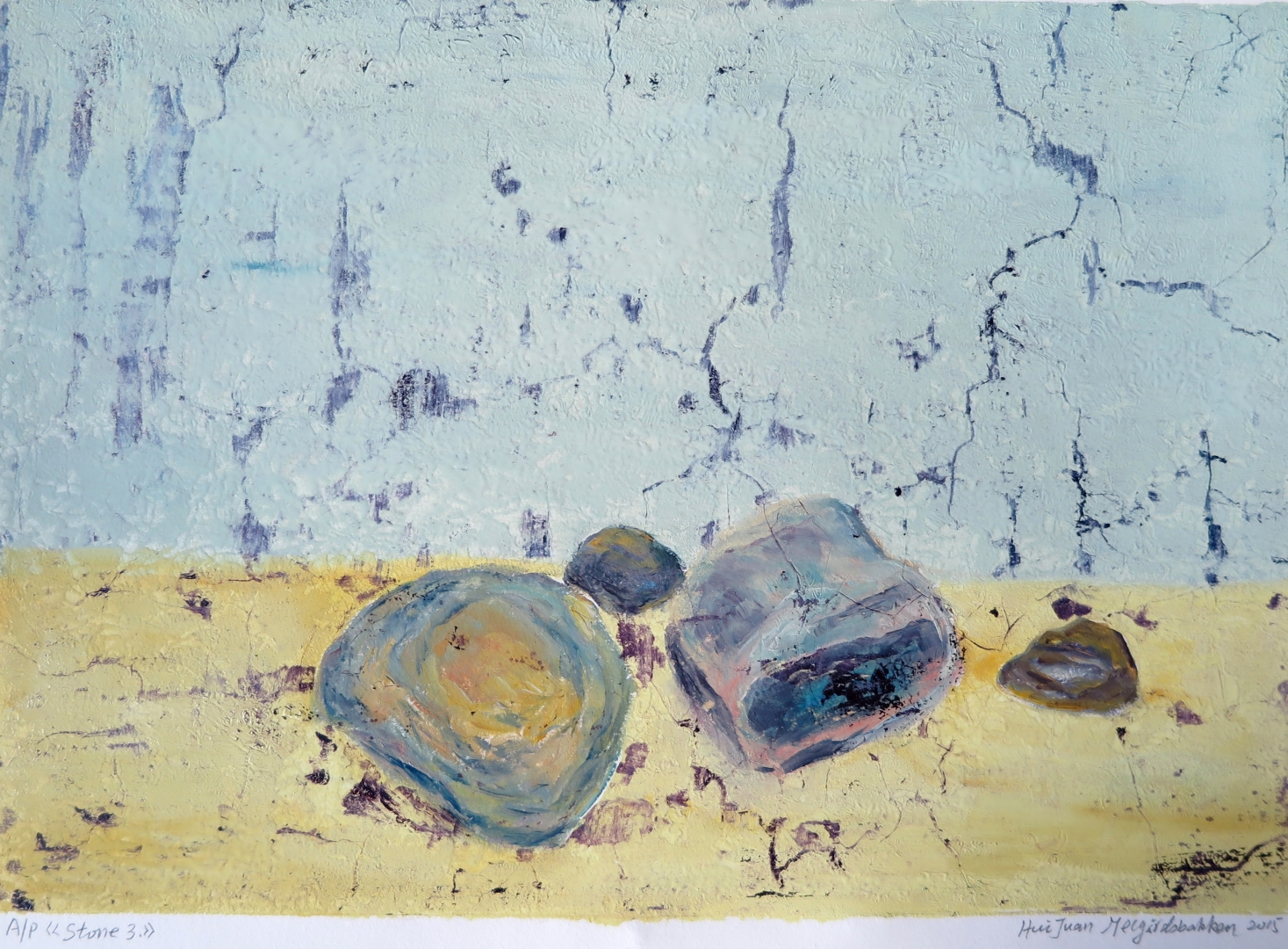 8,Stone 48x72 Monotype 2015