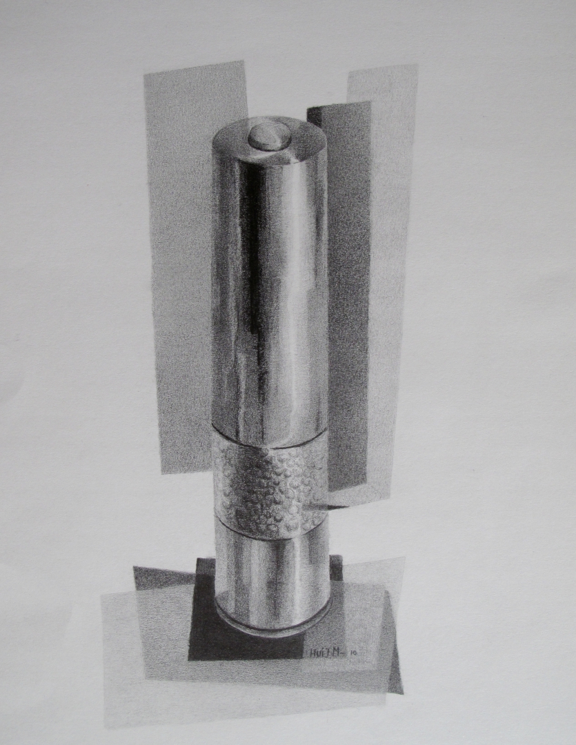 7,Pepper mill 42x32 Pencil Drawing 2010